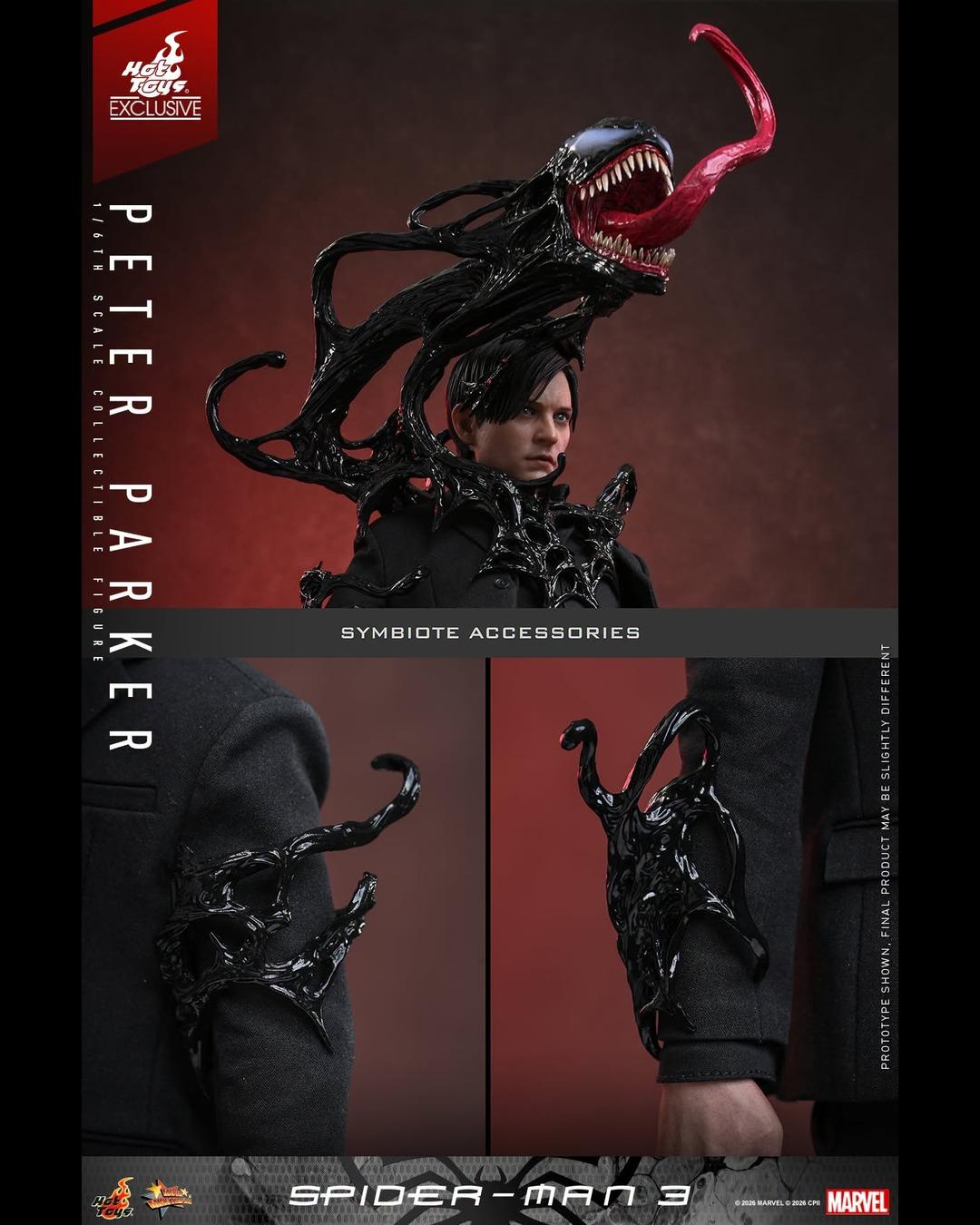 Hot Toys Exclusive MMS891 1/6 Spider-Man 3 : Peter Parker