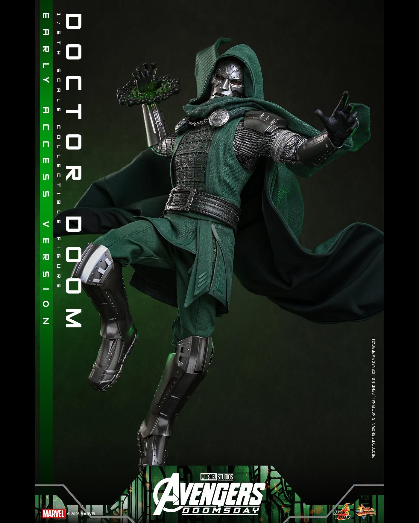 Hot Toys MMS906 1/6 Avengers Doomsday Doctor Doom (Early Access Ver.)