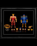 Jada Toys 1/12 Street Fighter II Guile vs M. Bison (2-Pack)