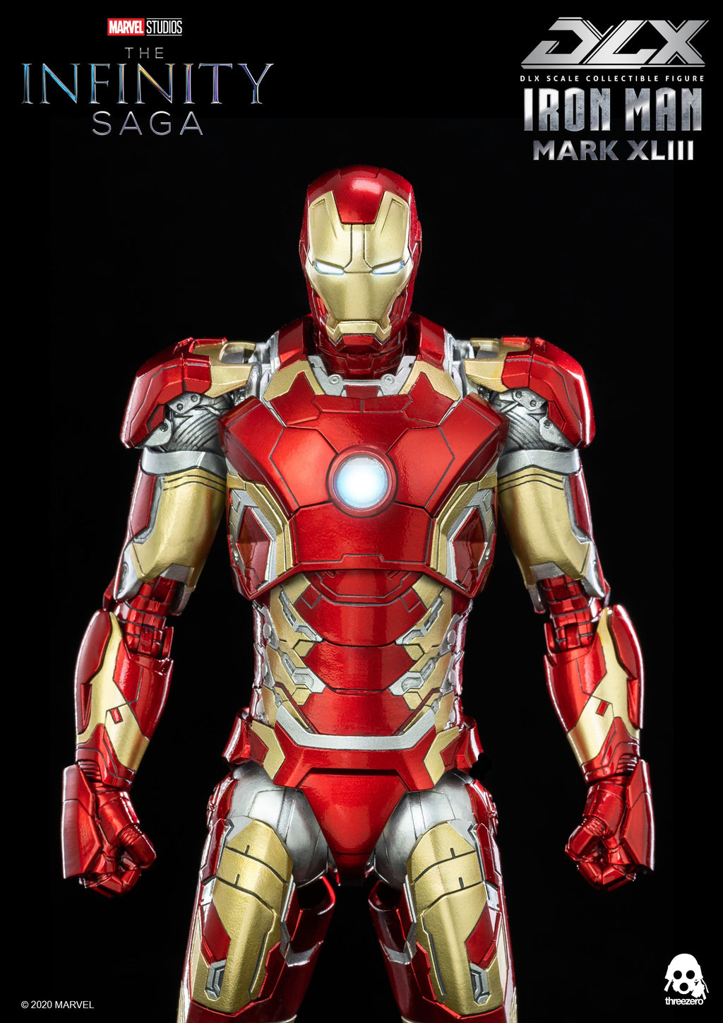Threezero 3Z0247 Infinity Saga – DLX Iron Man Mark 43