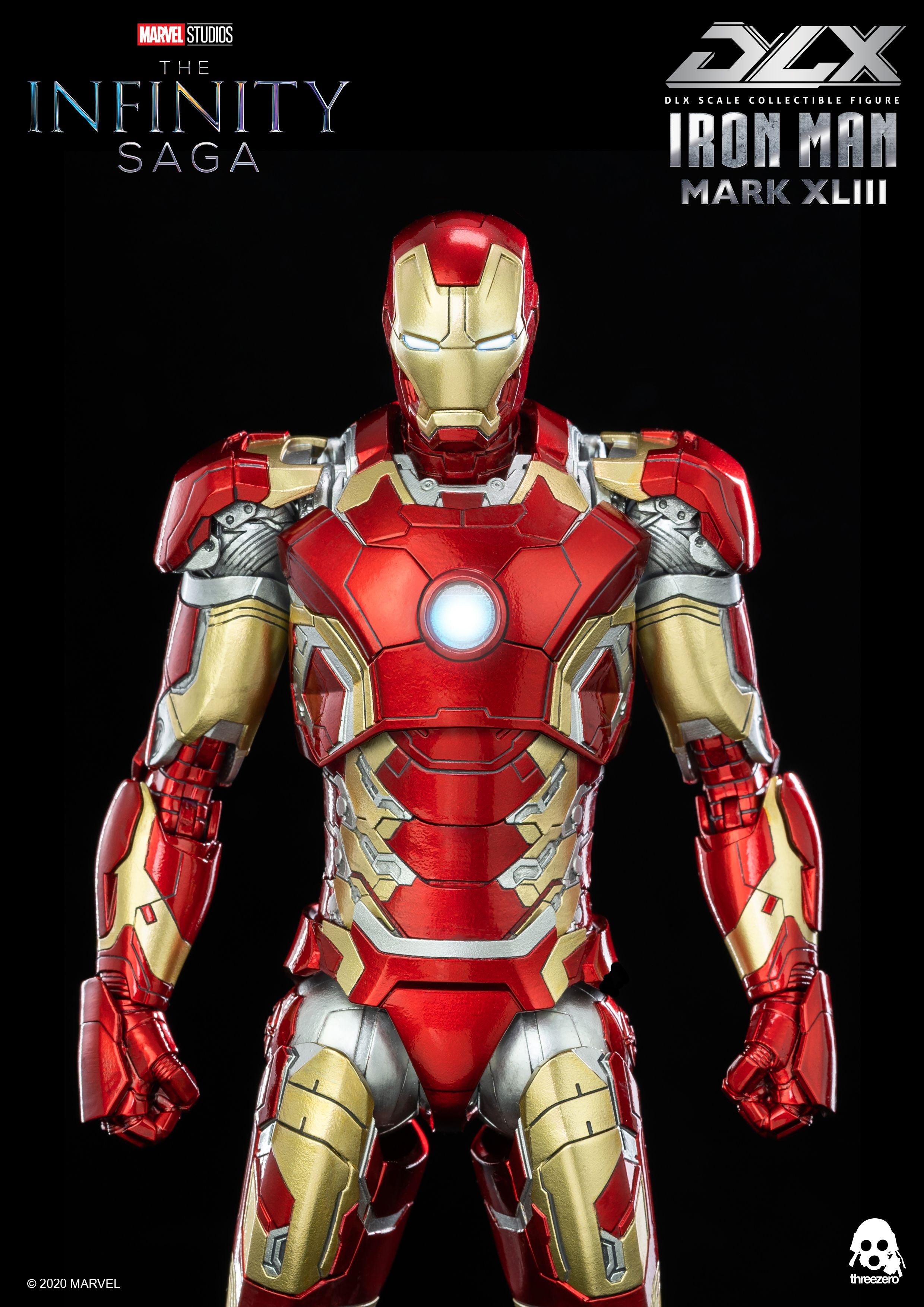 Threezero 3Z0247 Infinity Saga – DLX Iron Man Mark 43