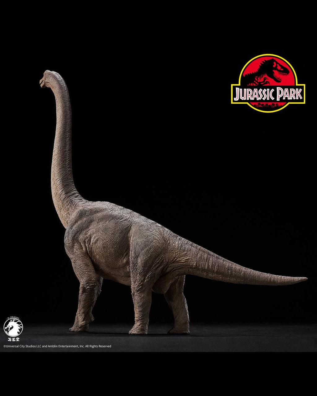 W-Dragon 1/35 Jurassic Park Brachiosaurus PVC Statue