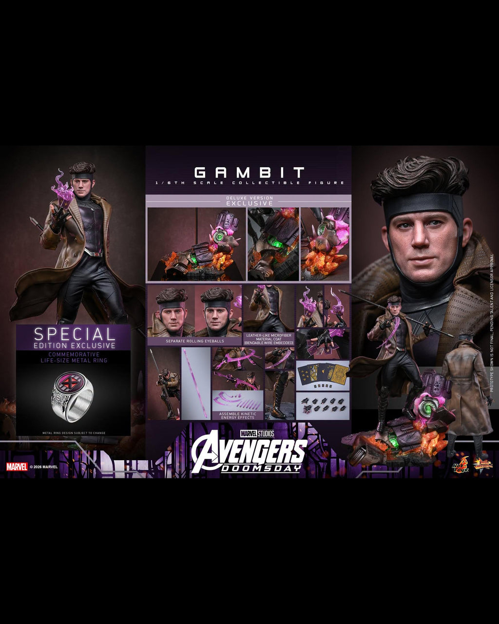 Hot Toys MMS911B 1/6 Avengers Doomsday Gambit (DX Ver.) (Special Edition)