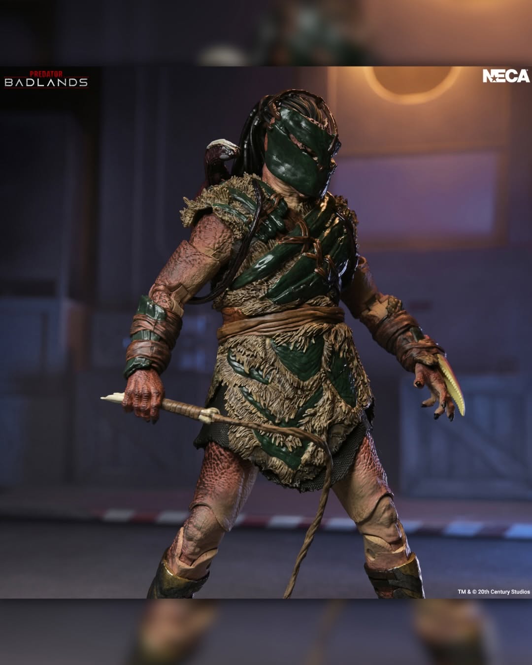 NECA 7” Scale Predator Badlands - Ultimate Dek (Bone Bison Armor)