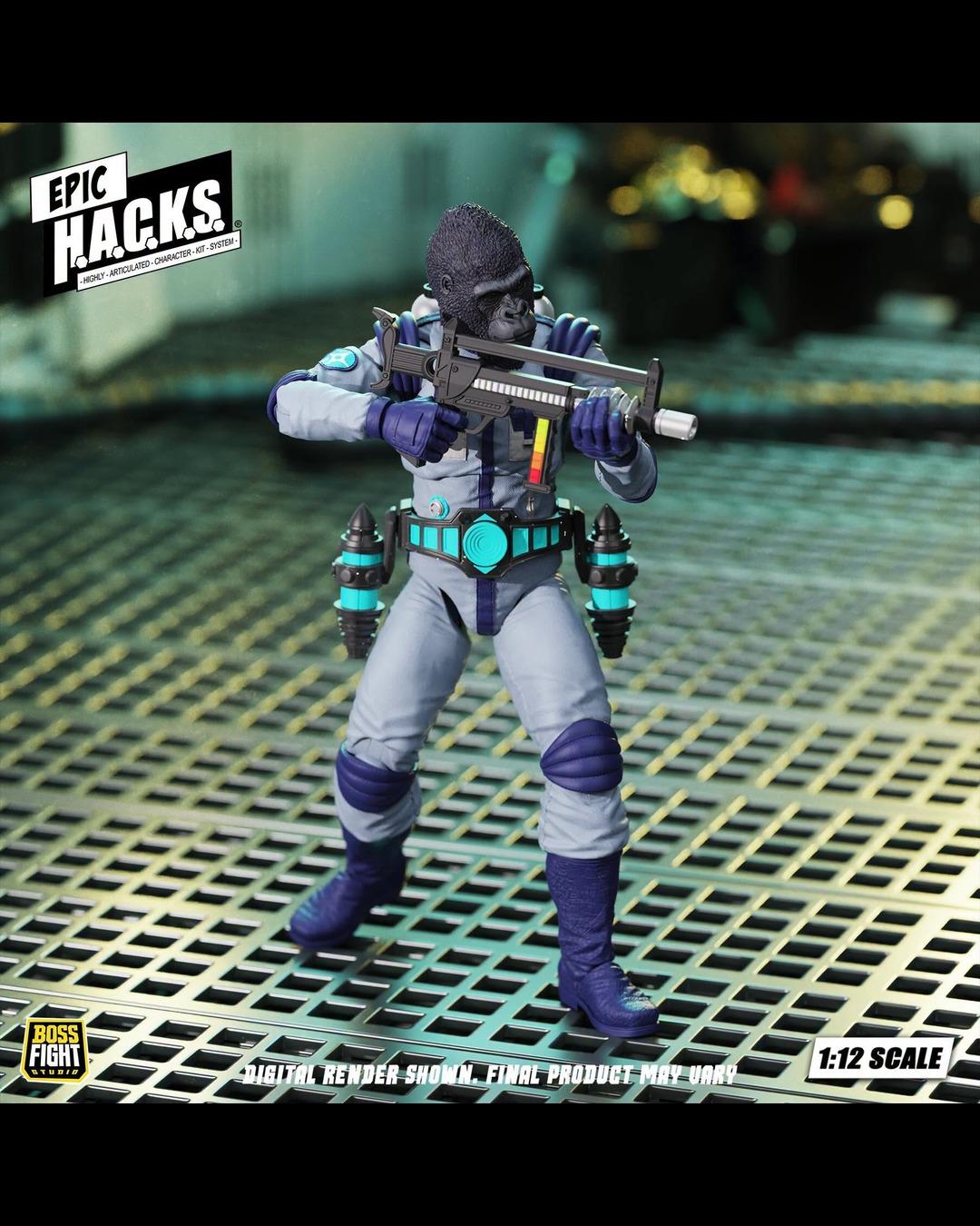 Boss Fight Studio 1/12 Epic HACKS Core Wave 2 :  Rand Arora (Gamma Squad Leader)