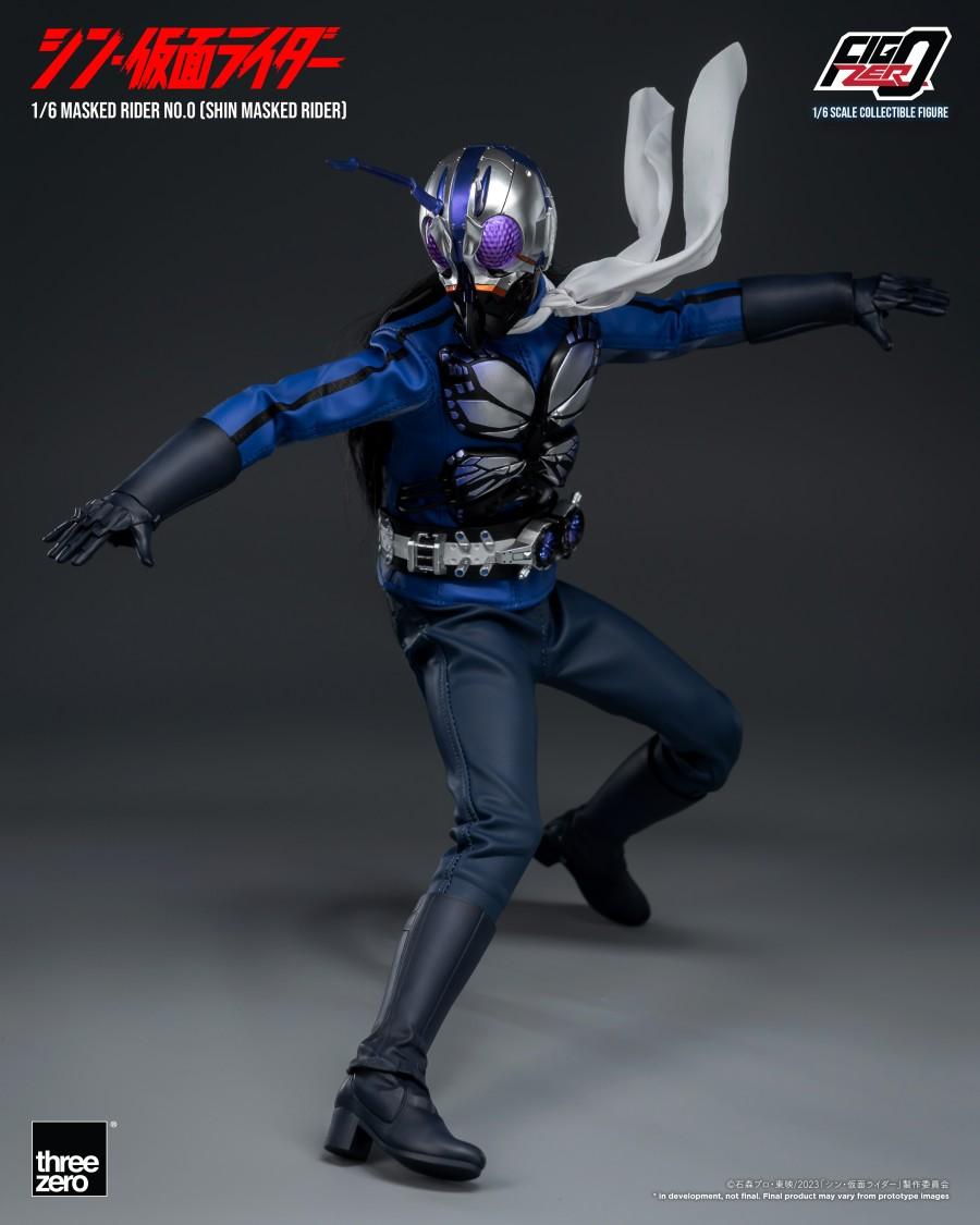 Threezero 3Z0489 1/6 FigZero Masked Rider No.0 (SHIN MASKED RIDER)