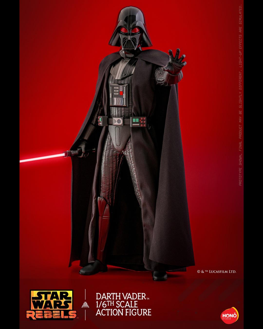 Hono Studio HS10 1/6 Star Wars Rebels : Darth Vader