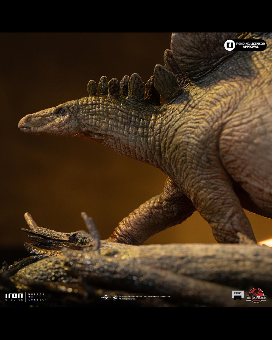 Iron Studios ICONS The Lost World Jurassic Park - Stegosaurus