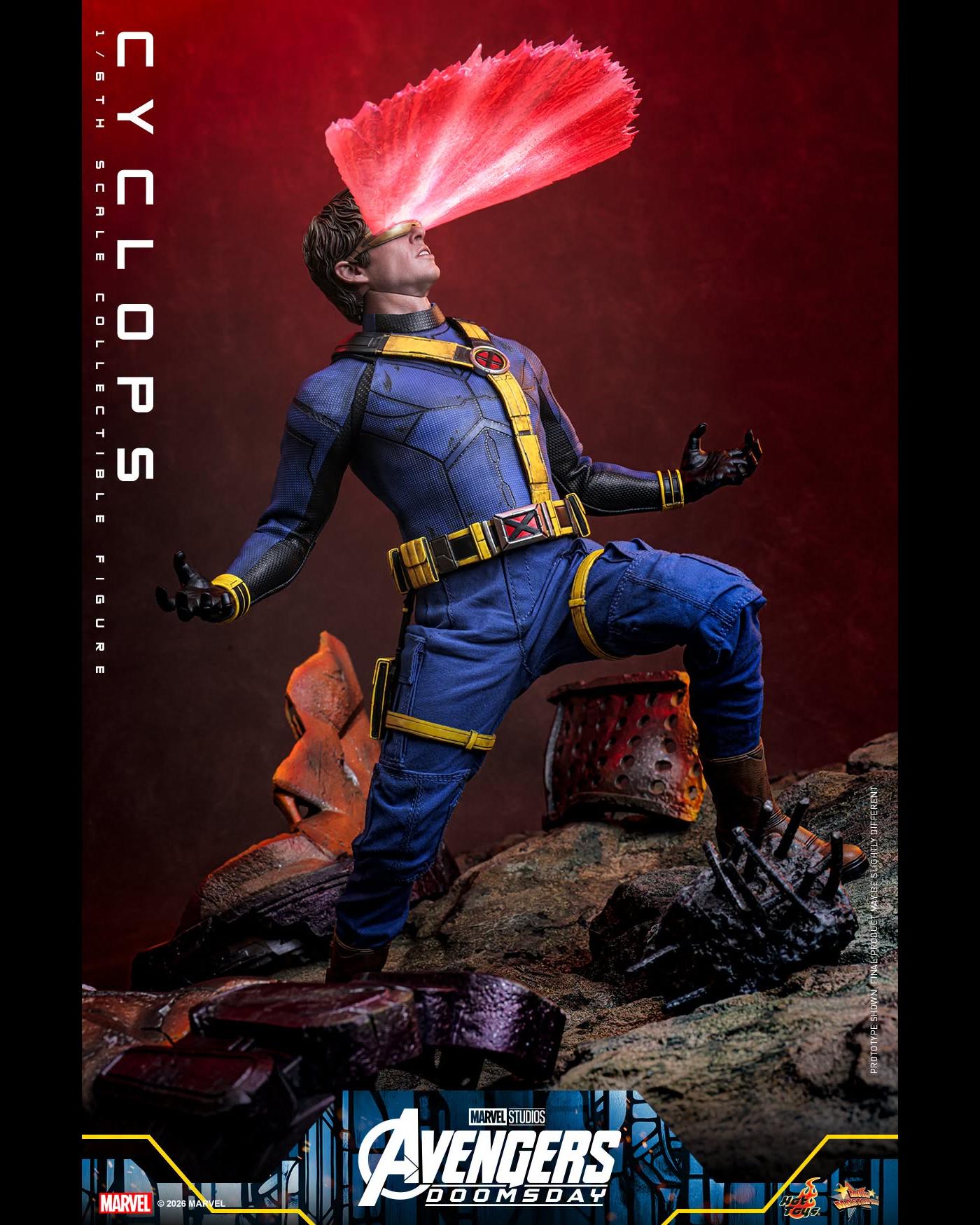 Hot Toys MMS908 1/6 Avengers Doomsday Cyclops (Regular Ver.)
