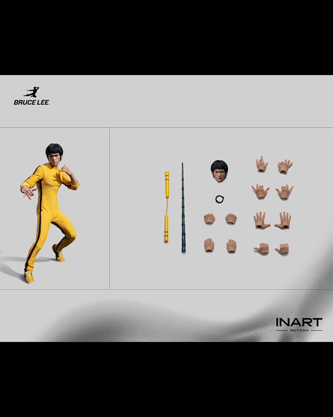 INART Action Gy-A036 1/12 Game of Death : Bruce Lee (Yellow Jumpsuit)