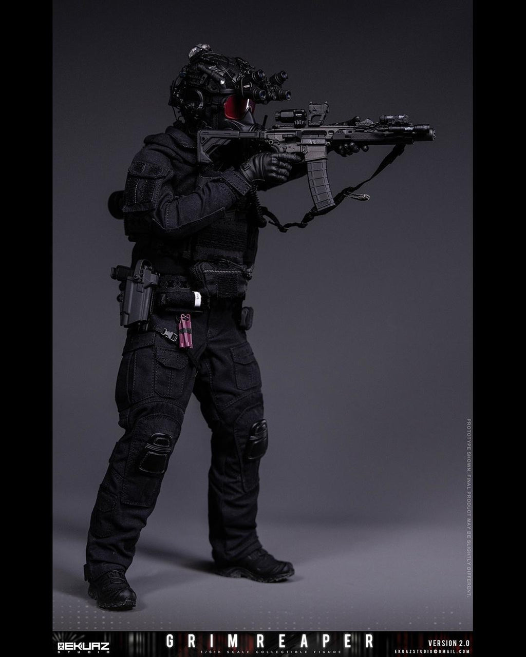 EKUAZ STUDIO EKS015 1/6 Grim Reaper 2.0 Elite Guard (Standard Ver.)