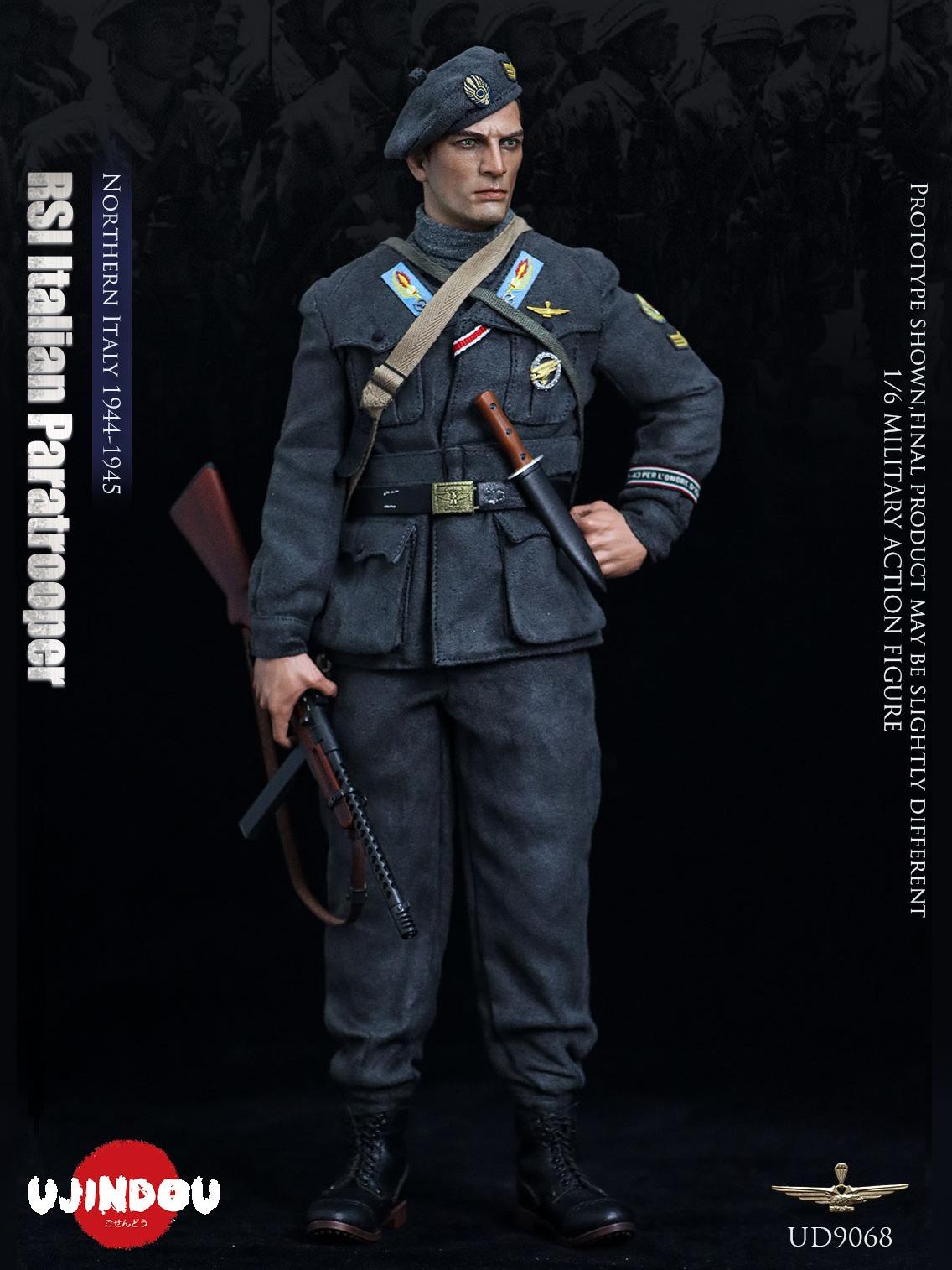 UJINDOU UD9068 1/6 WWII RSI Italian Paratrooper (Northern Italy 1944-1945)