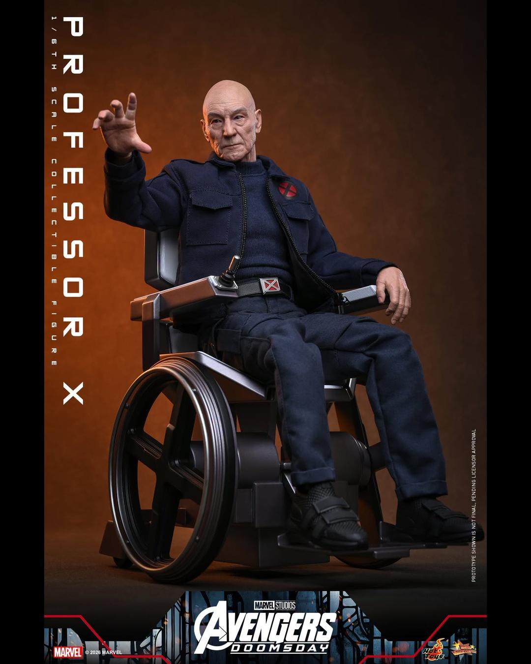 Hot Toys MMS917 1/6 Avengers Doomsday Professor X