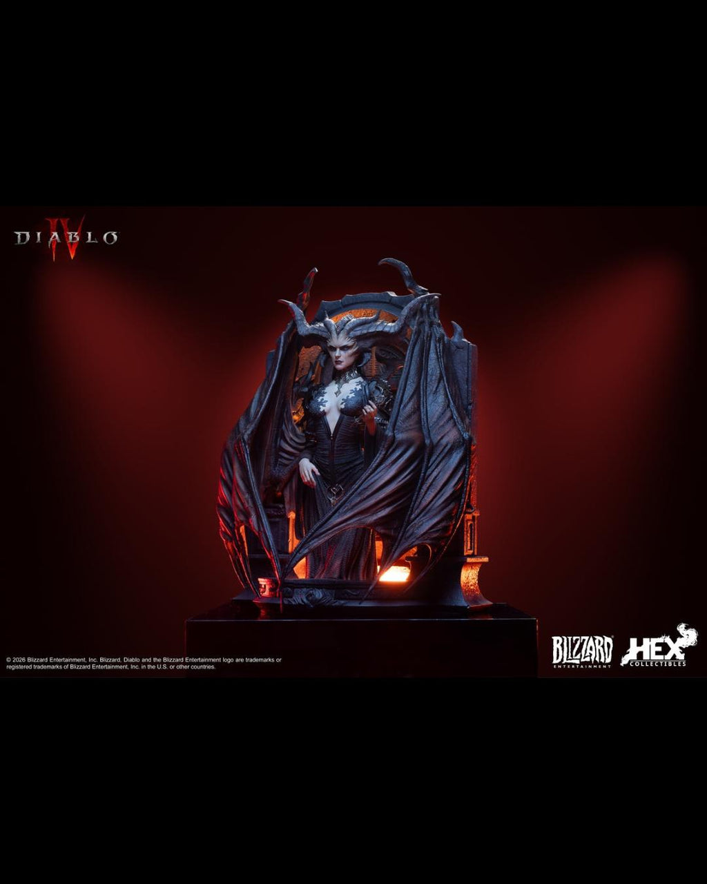 HEX Collectibles x Blizzard HEXDBF02 Entertainment Diablo IV : Lilith Statue