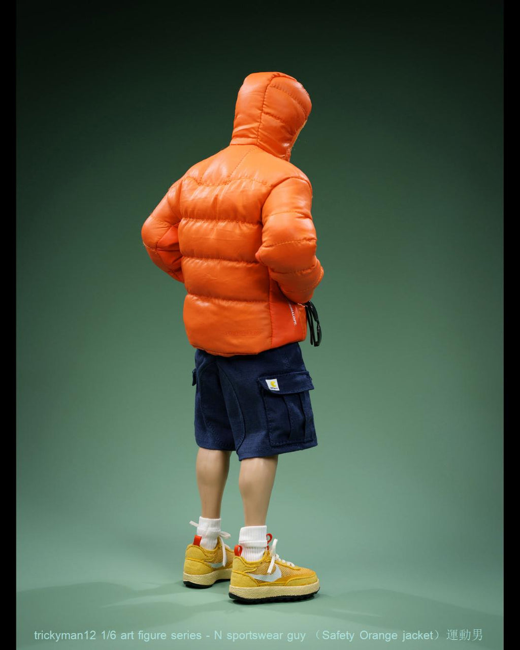 trickyMan12 FB-10150-C 1/6 N Sportswear Guy (Safety Orange)
