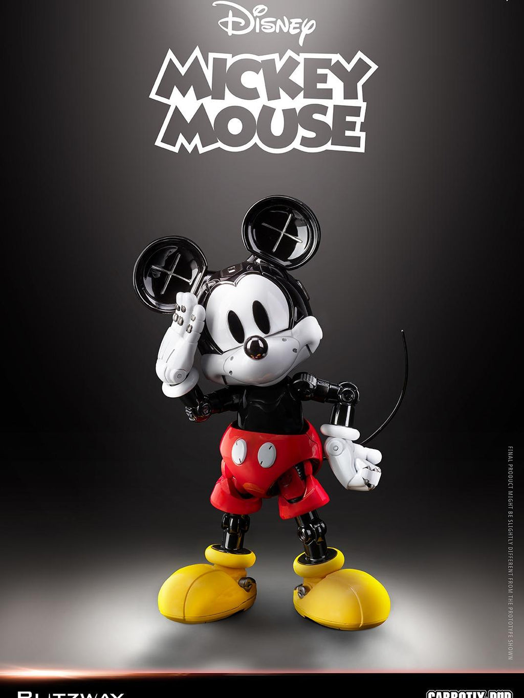 Blitzway 5PRO-CA-10501 Disney Carbotix Mickey Mouse (Re-Run)