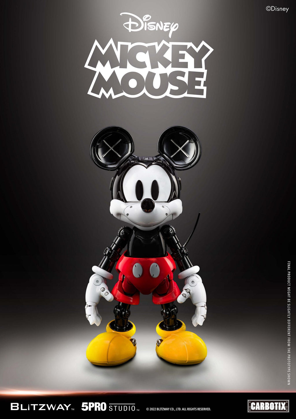 Blitzway 5PRO-CA-10501 Carbotix Mickey Mouse