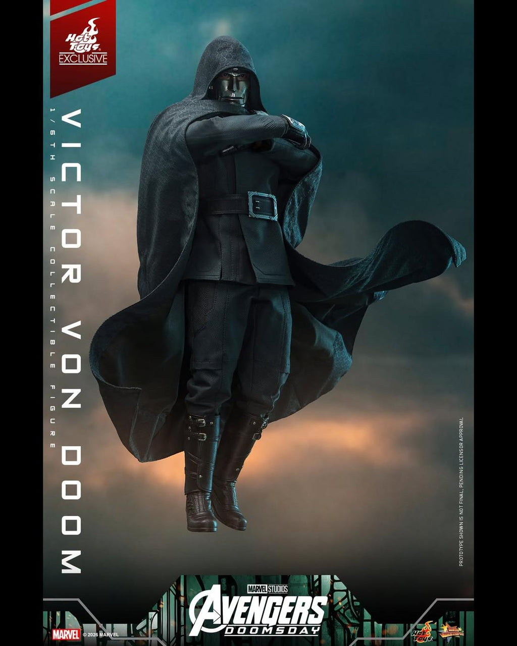 Hot Toys Exclusive MMS902 1/6 Avengers Doomsday : Victor Von Doom