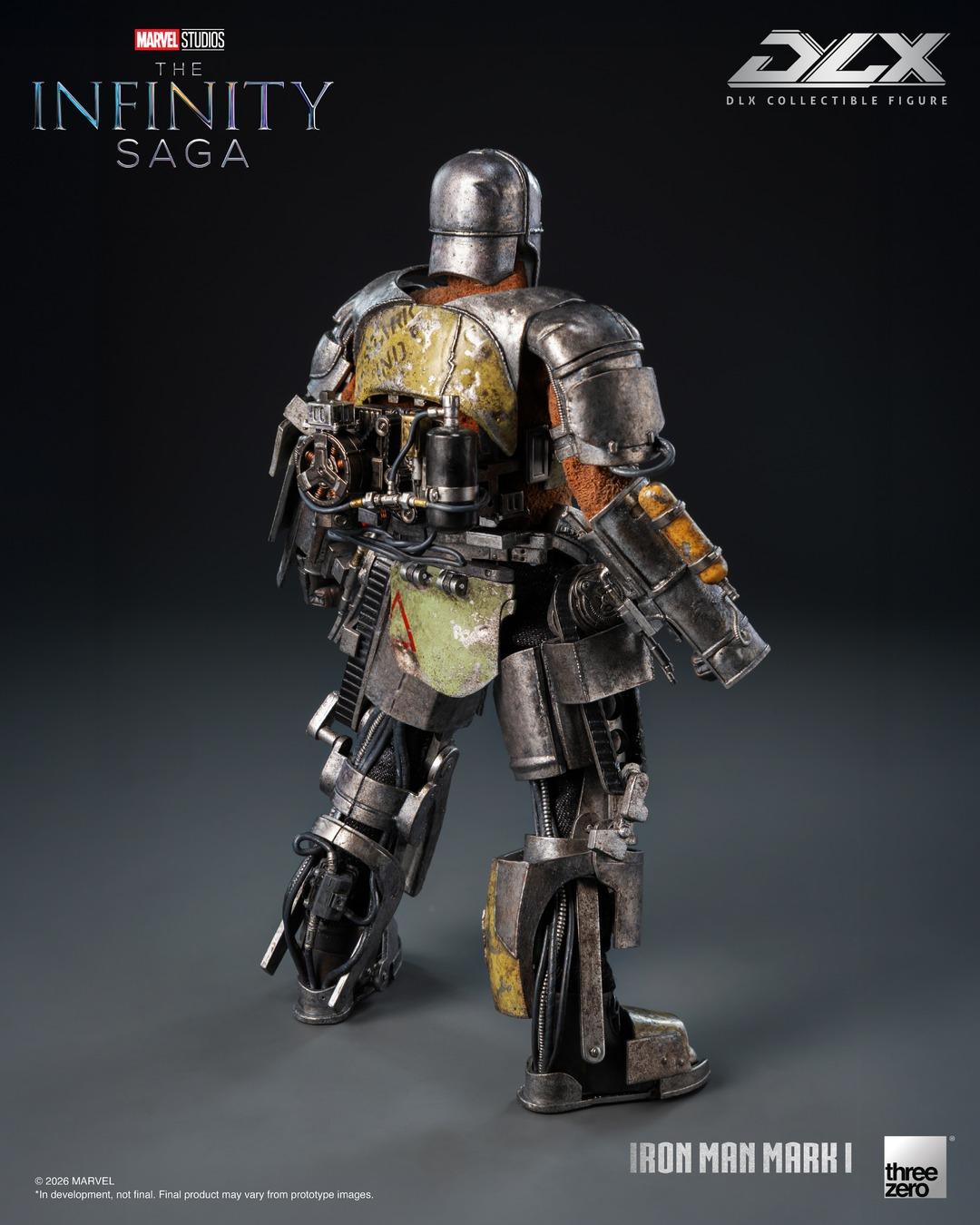 Threezero 3Z0320 1/12 Marvel Studios : The Infinity Saga DLX Iron Man Mark 1