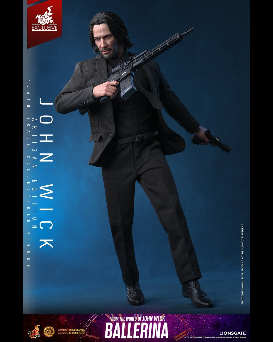 Hot Toys MMS864AE 1/6 Ballerina : John Wick (Artisan Edition)