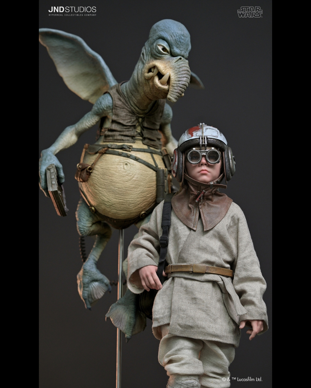 JND STUDIOS HMS-030D 1/3 Star Wars : Episode I - Anakin Skywalker & Watto (Dual Ver.)