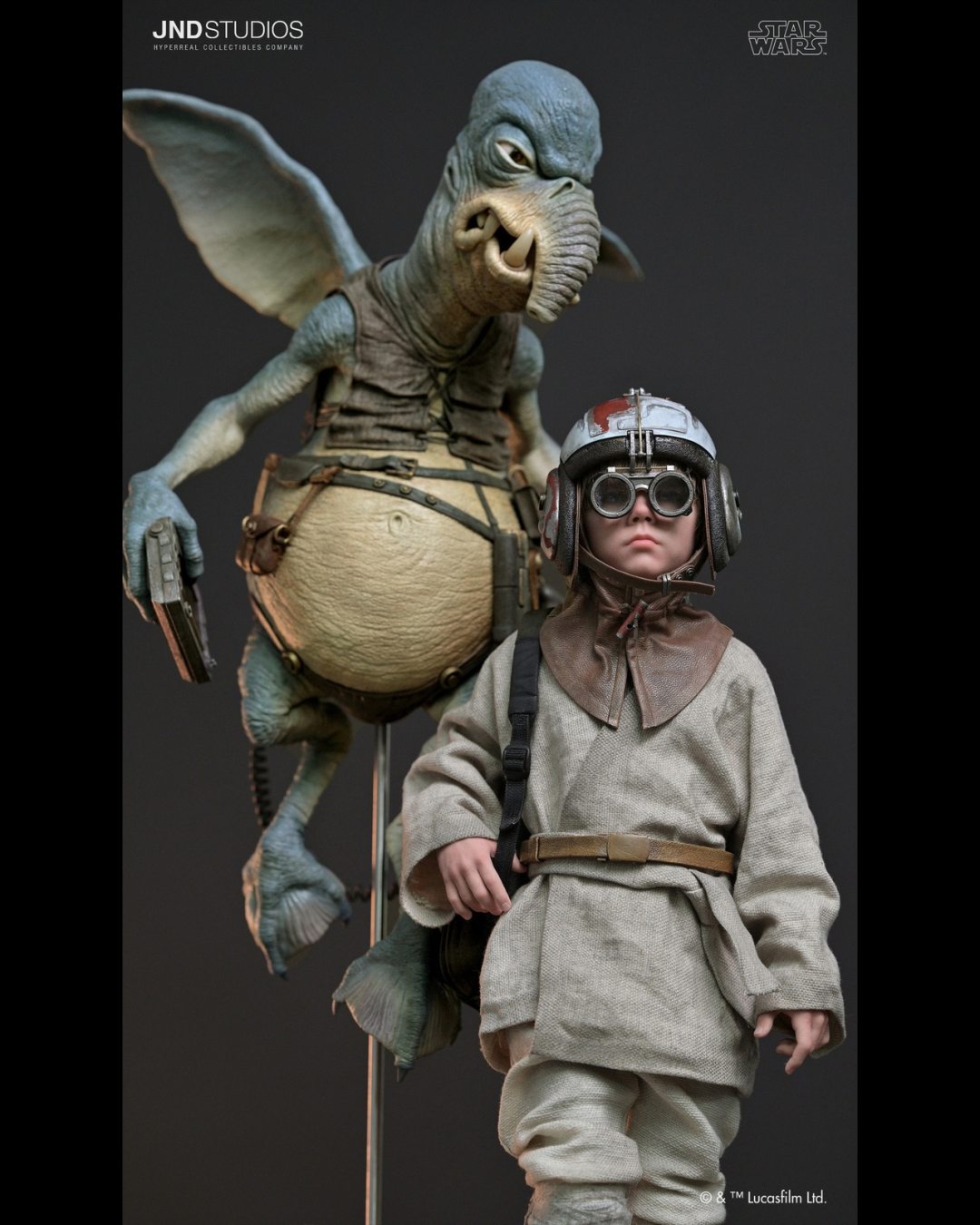 JND STUDIOS HMS-030D 1/3 Star Wars : Episode I - Anakin Skywalker & Watto (Dual Ver.)
