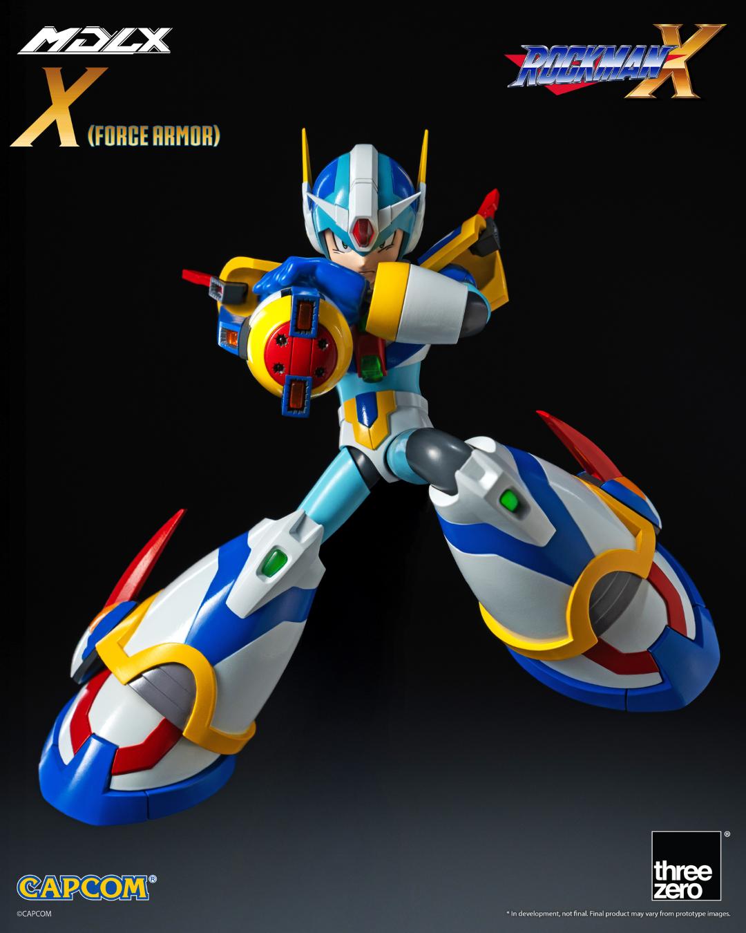 Threezero 3Z0988 Rockman X / Mega Man X MDLX X (Force Armor)