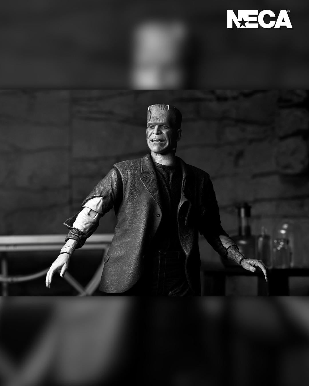 NECA 7" Universal Monsters Ultimate Frankenstein's Monster (Black & White)