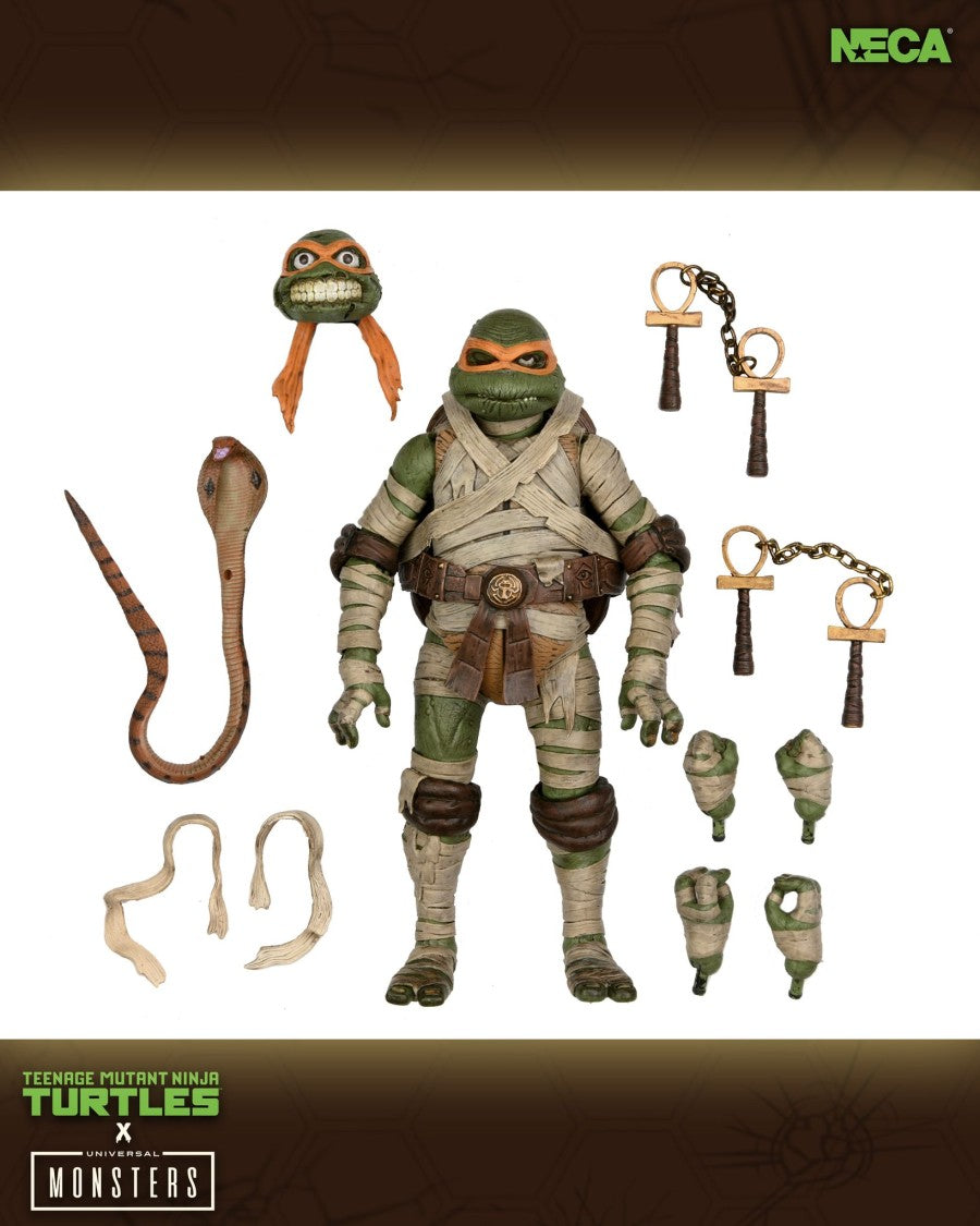 NECA Ultimate Michelangelo as The Mummy