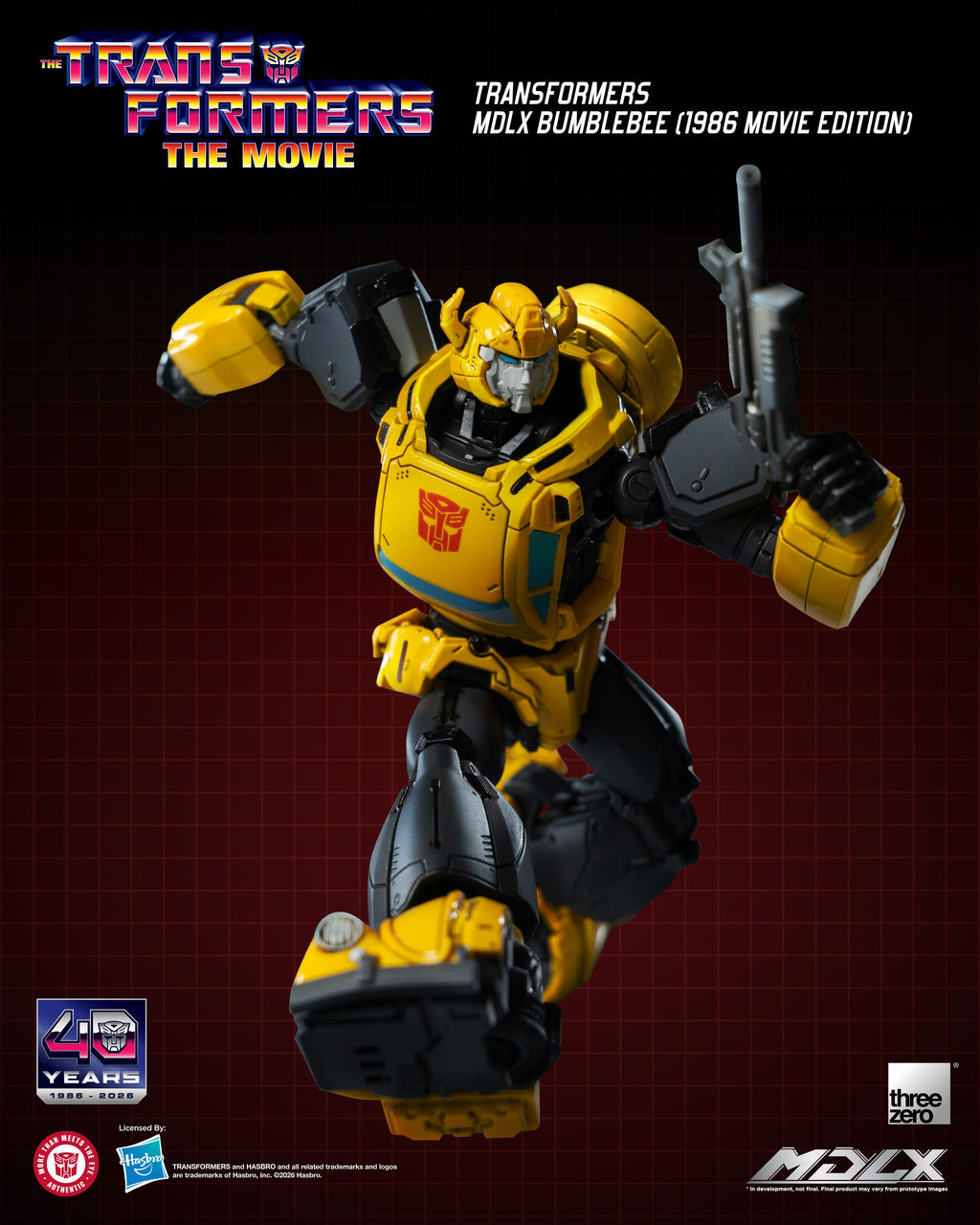 Threezero 3Z1162 Transformers MDLX Bumblebee (1986 Movie Edition)
