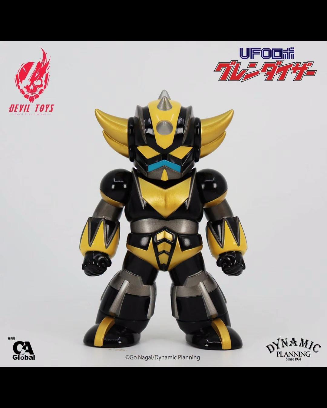 Devil Toys He-So Series Grendizer (Black & Gold Color)