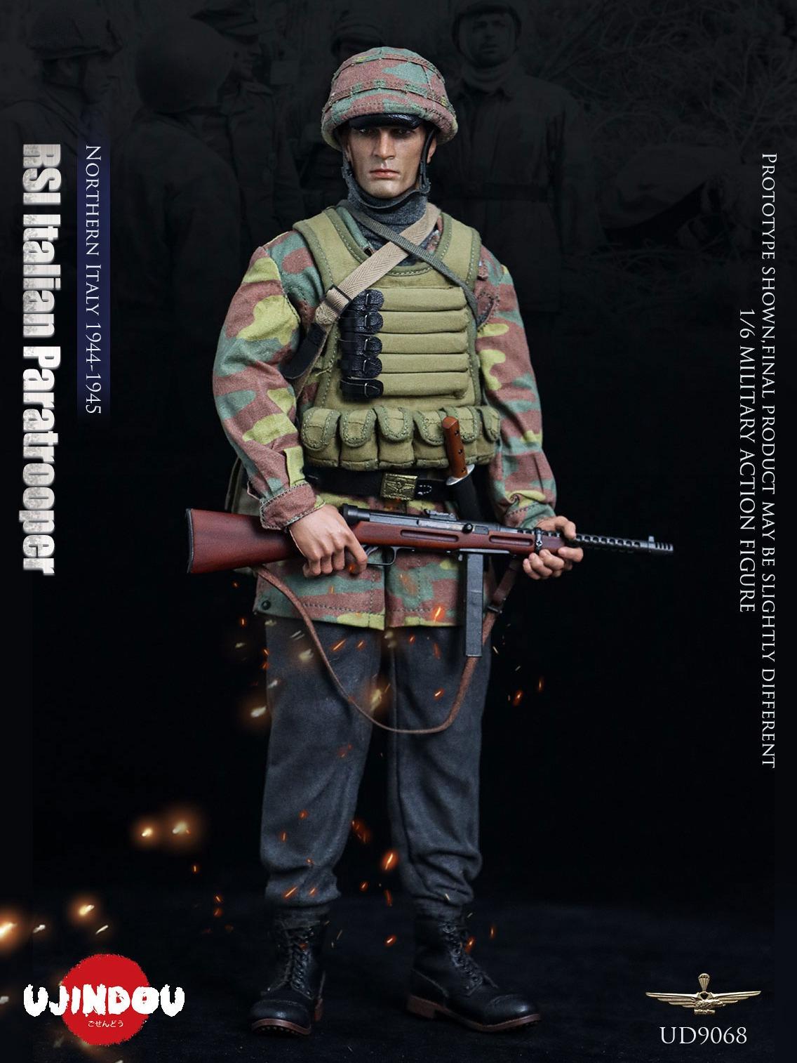 UJINDOU UD9068 1/6 WWII RSI Italian Paratrooper (Northern Italy 1944-1945)