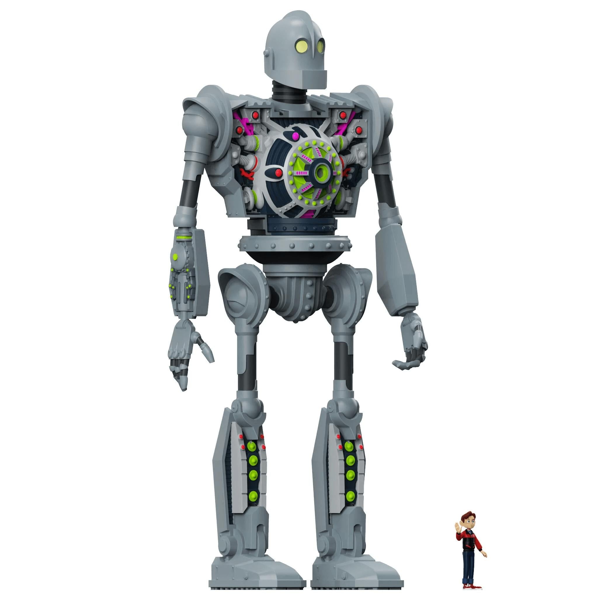 Super7 11” The Iron Giant Super Cyborg (Full Color)