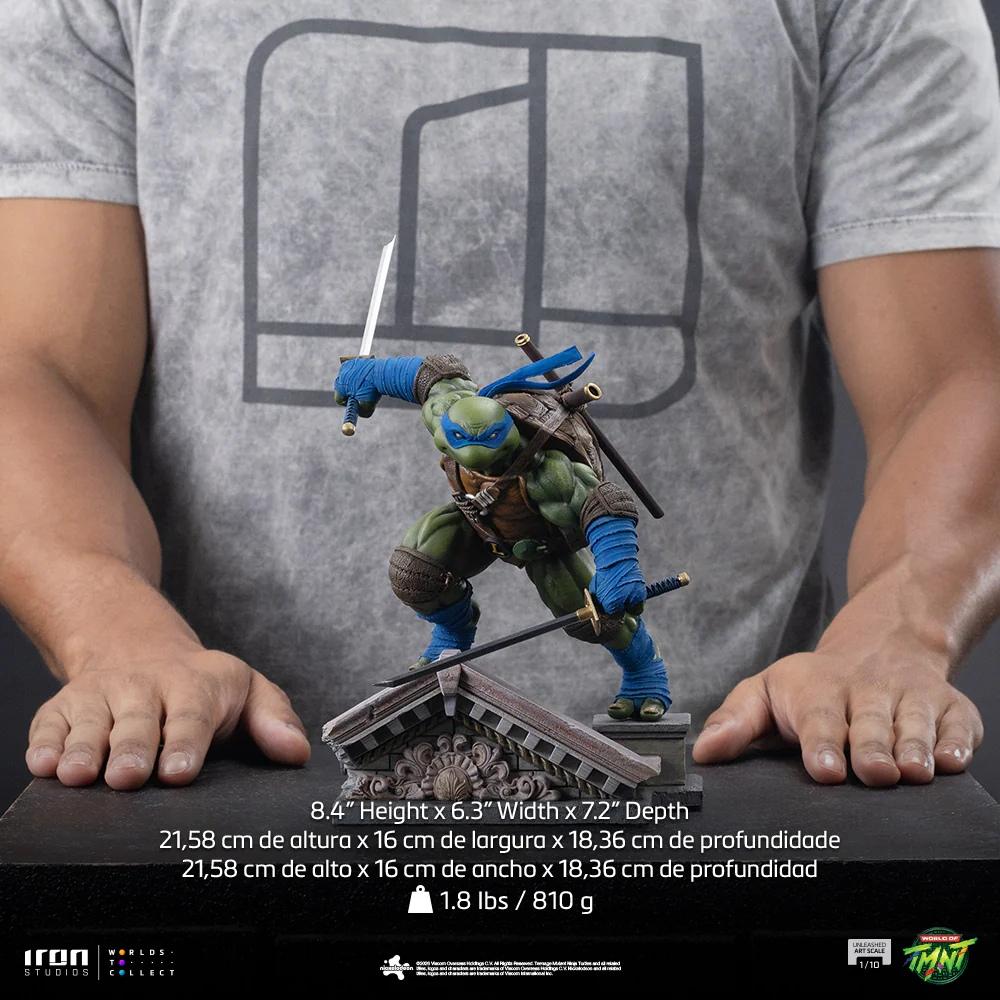 Iron Studios Unleashed Art Scale 1/10 TMNT Leonardo