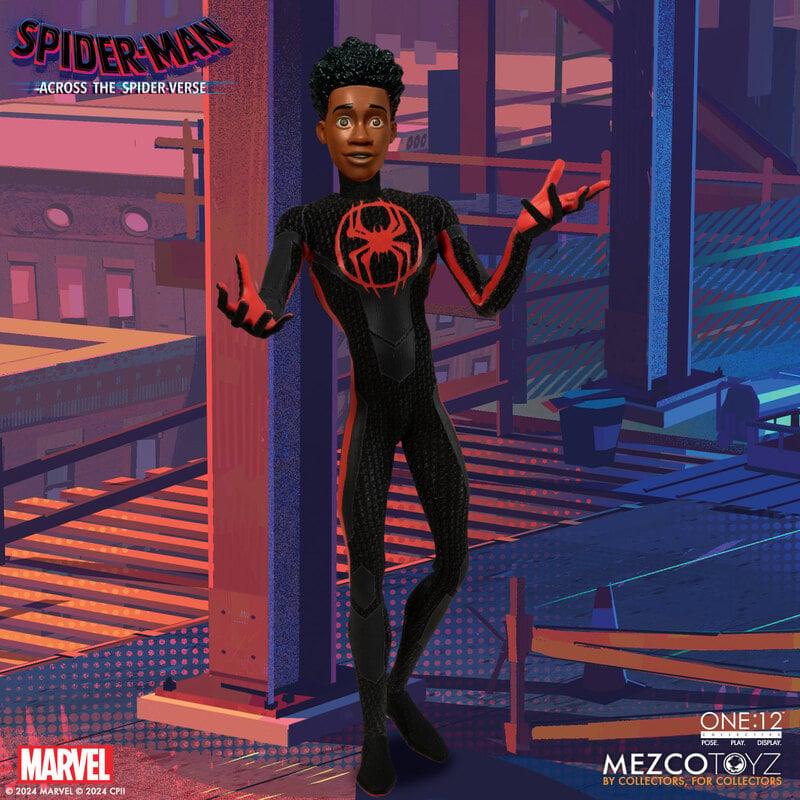 Mezco Toyz ONE:12 Collective Spider-Man Miles Morales