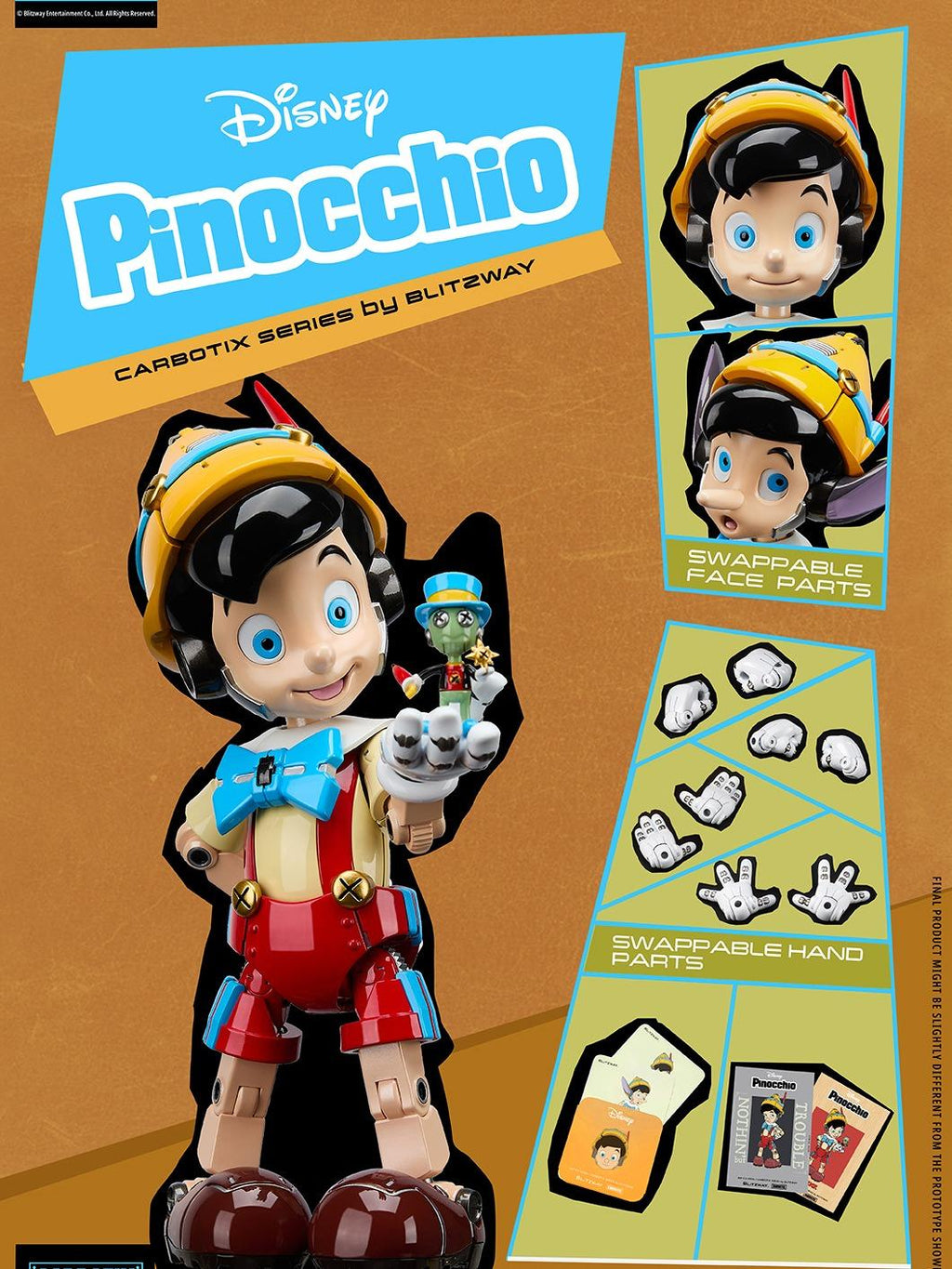 Blitzway BW-CA-10506 Disney Carbotix Pinocchio (Re-Run)
