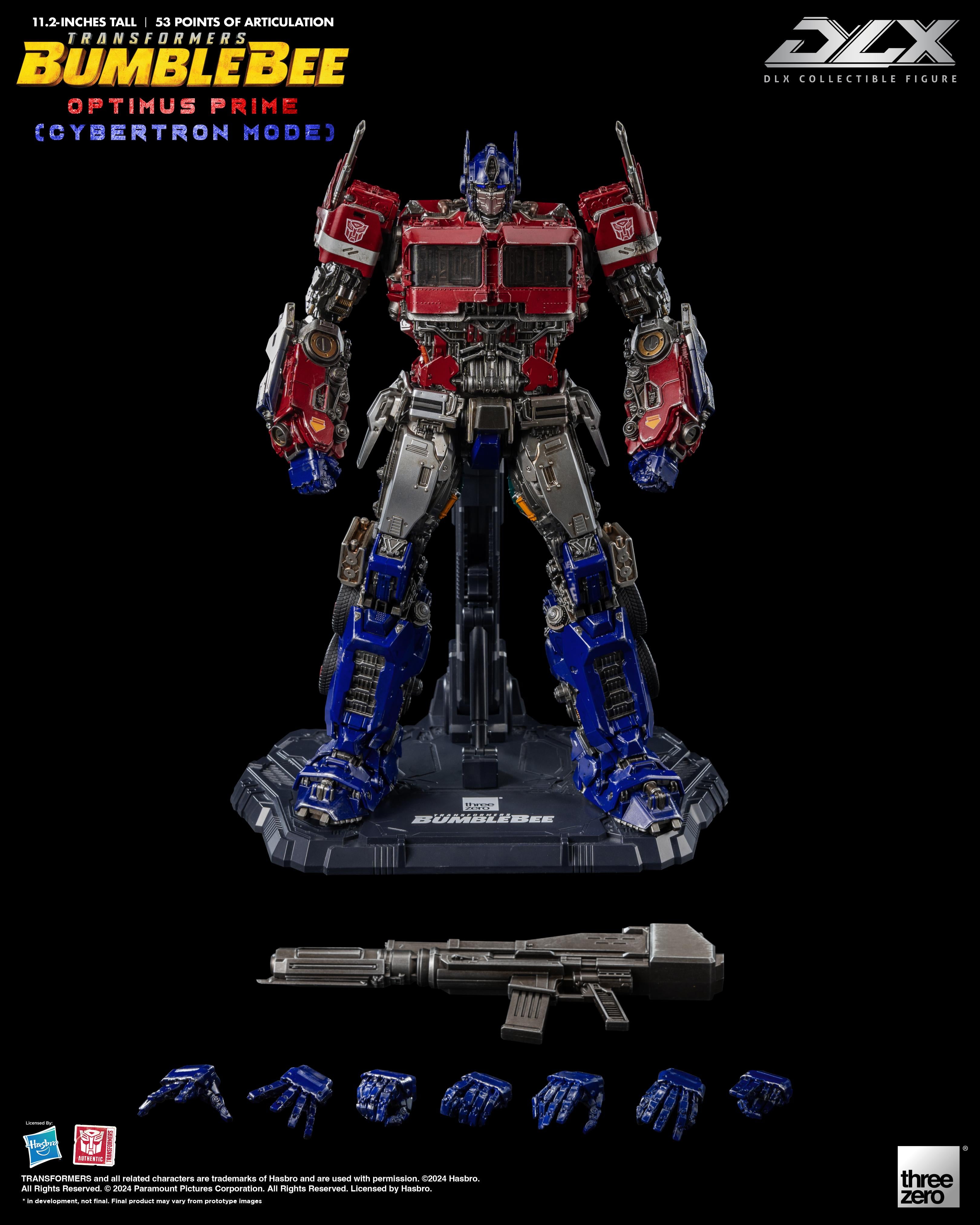 Threezero 3Z0650 Transformers: Bumblebee - DLX Optimus Prime (Cybertron Mode)