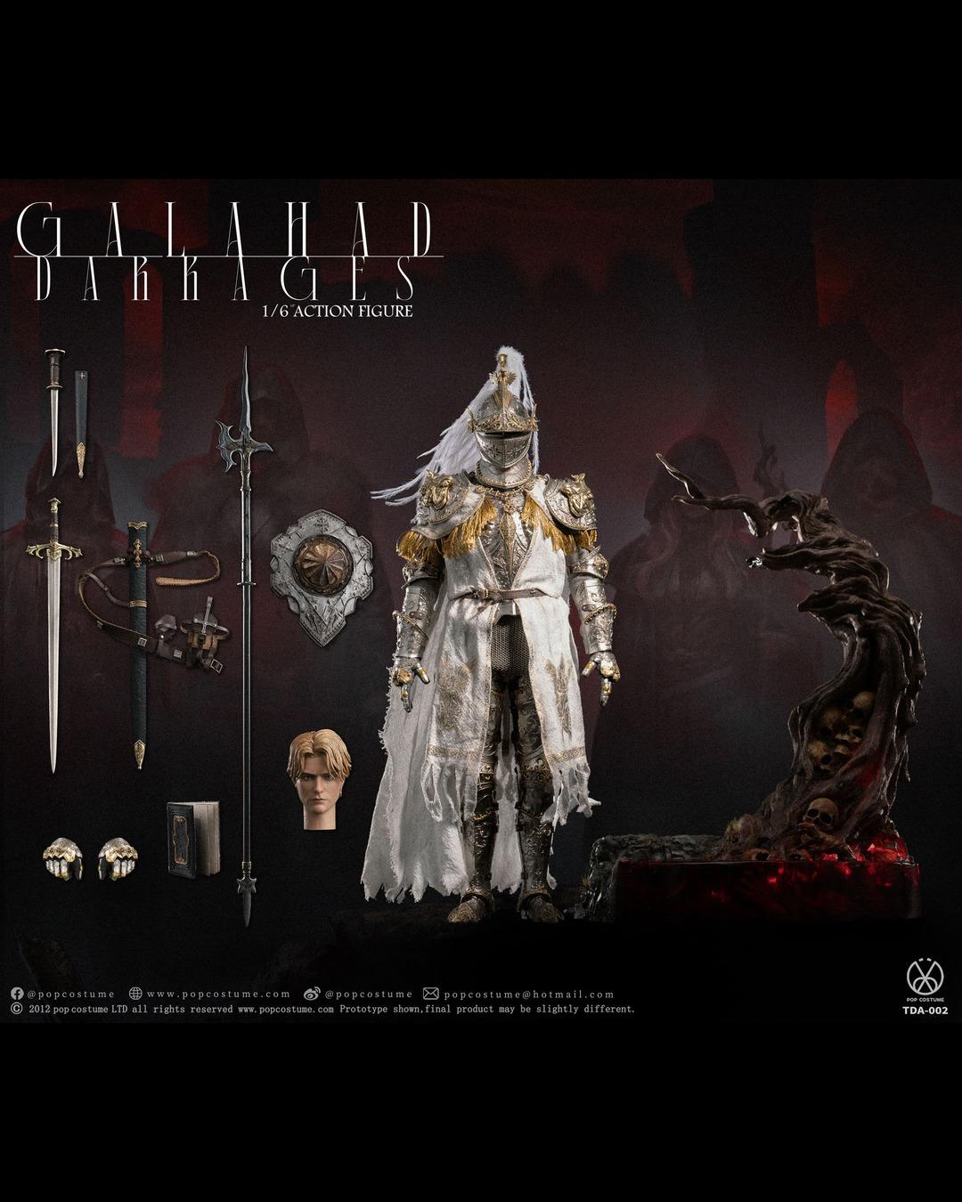 POP COSTUME TDA-002 1/6 Dark Ages : Sir Galahad the Pure
