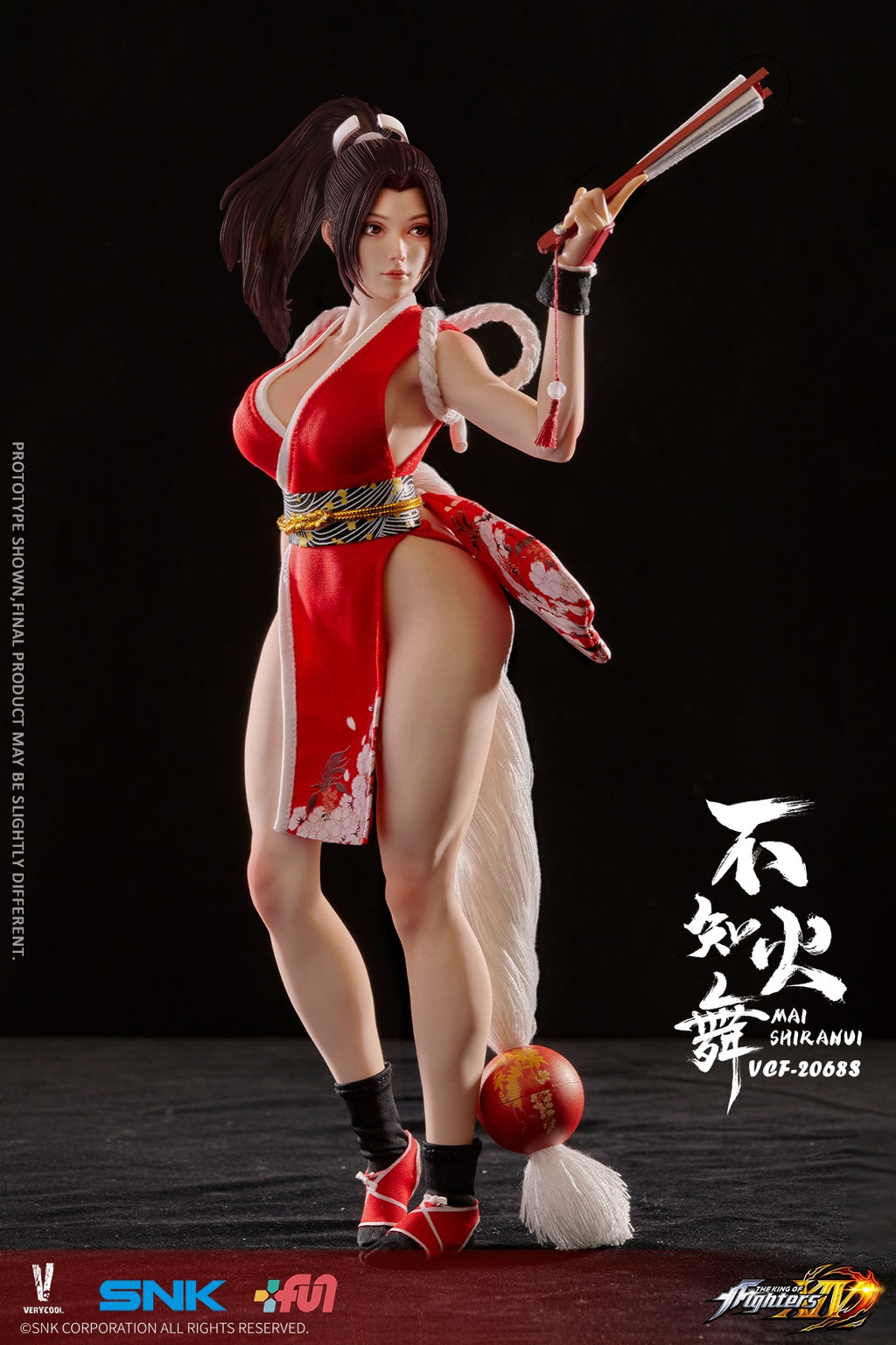 VERYCOOL VCF-2068S 1/6 The King of Fighters XIV Mai Shiranui (Straight Bangs Ver.)