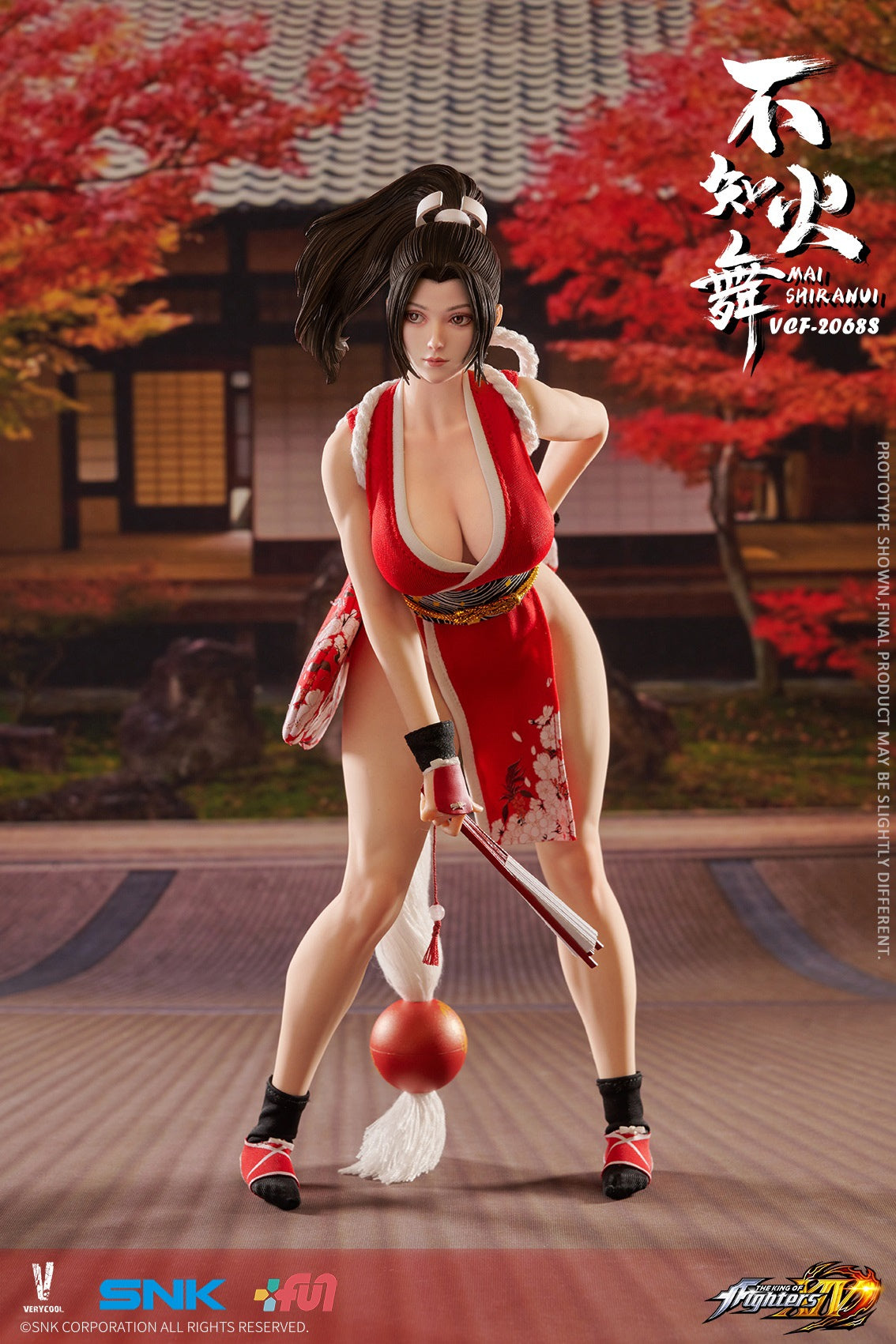 VERYCOOL VCF-2068S 1/6 The King of Fighters XIV Mai Shiranui (Straight Bangs Ver.)