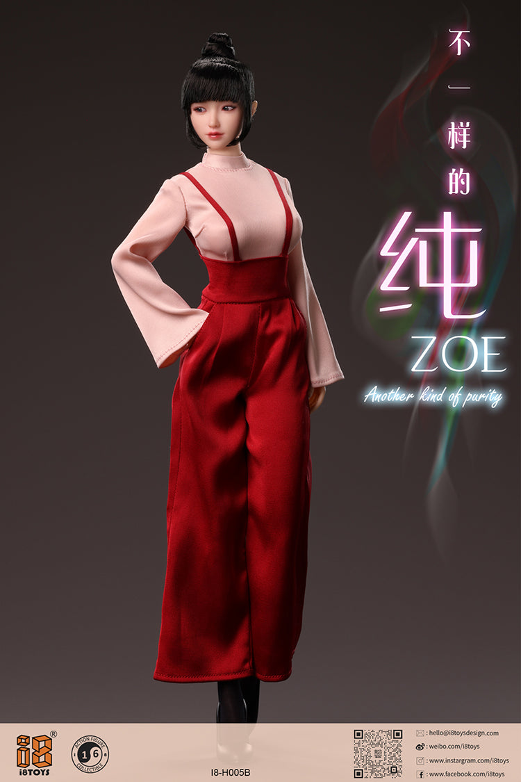 i8TOYS i8-H005 1/6 Out of School Series Zoe Head Sculpture (Movable Eyes) - i8-H005B