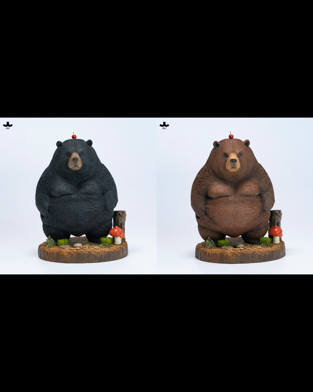 JXK JXK373 Non-Scale Chubby Bear - Diorama Included