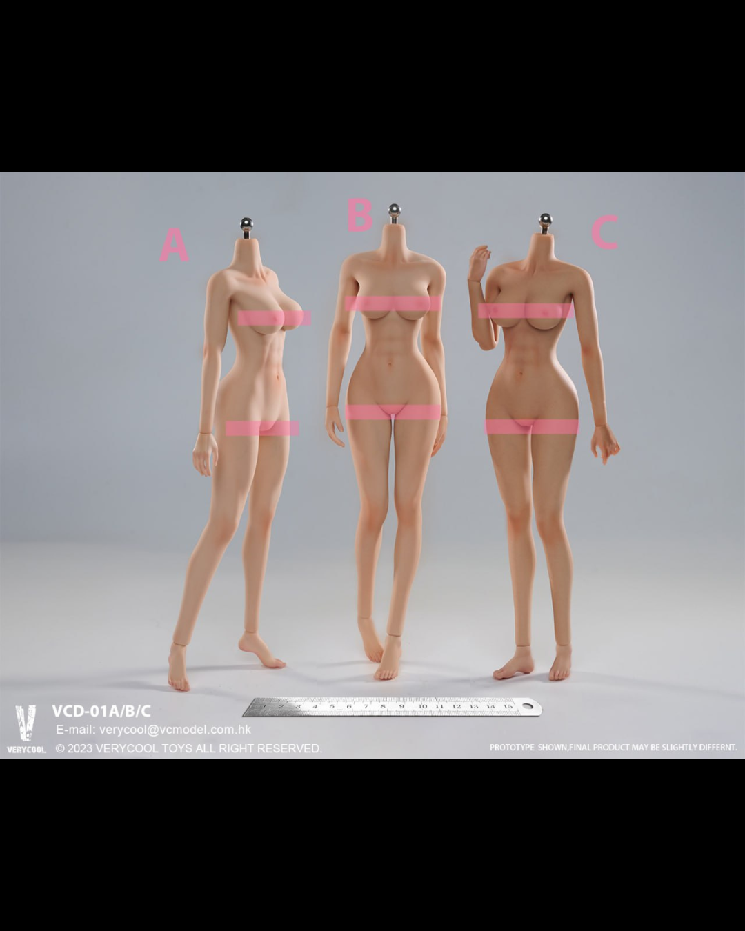 VERYCOOL VCD-01 1/6 Female Silicone Body - VCD-01B