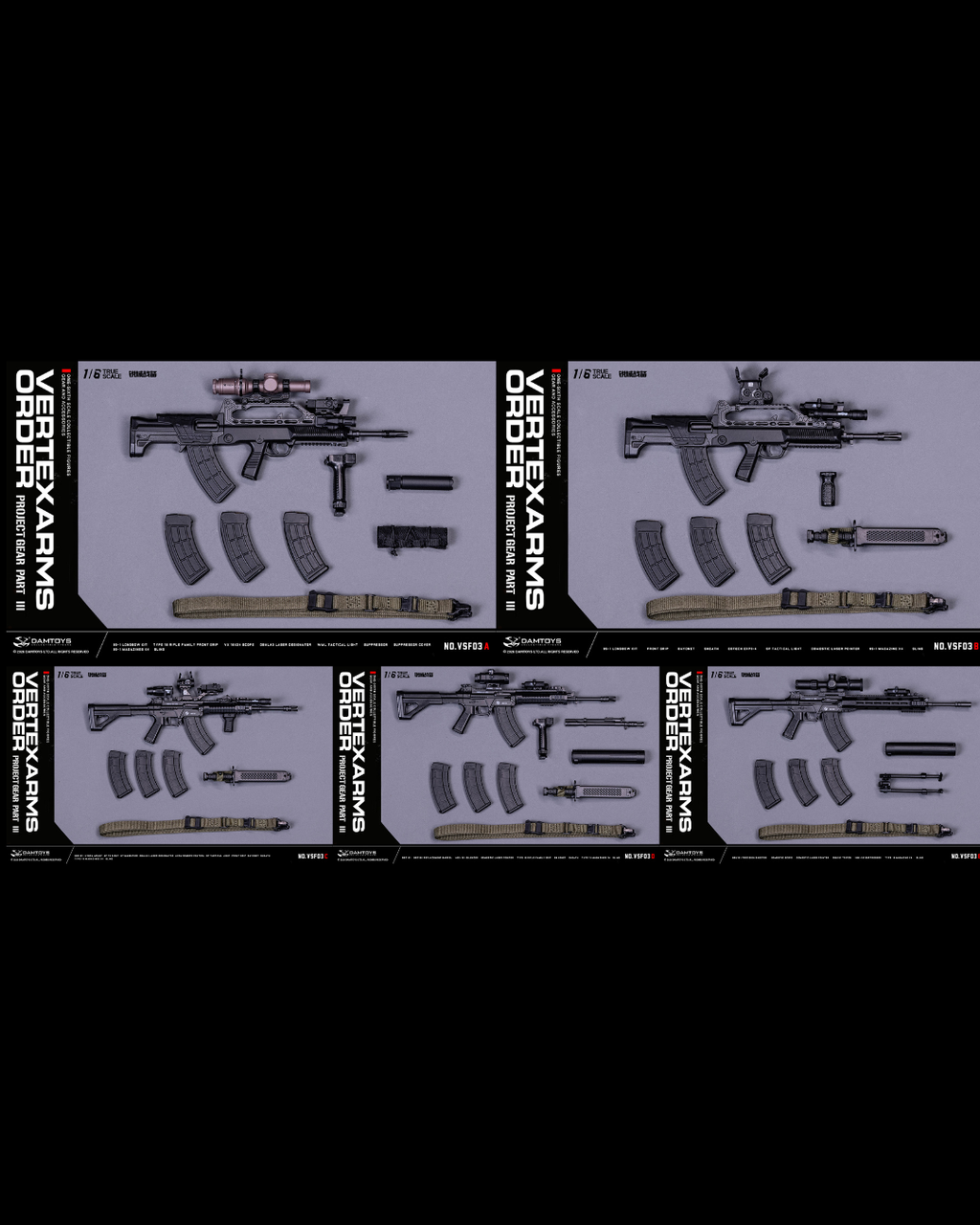 DAMTOYS VSF03 1/6 VERTEXARMS ORDER Project Gear Part III