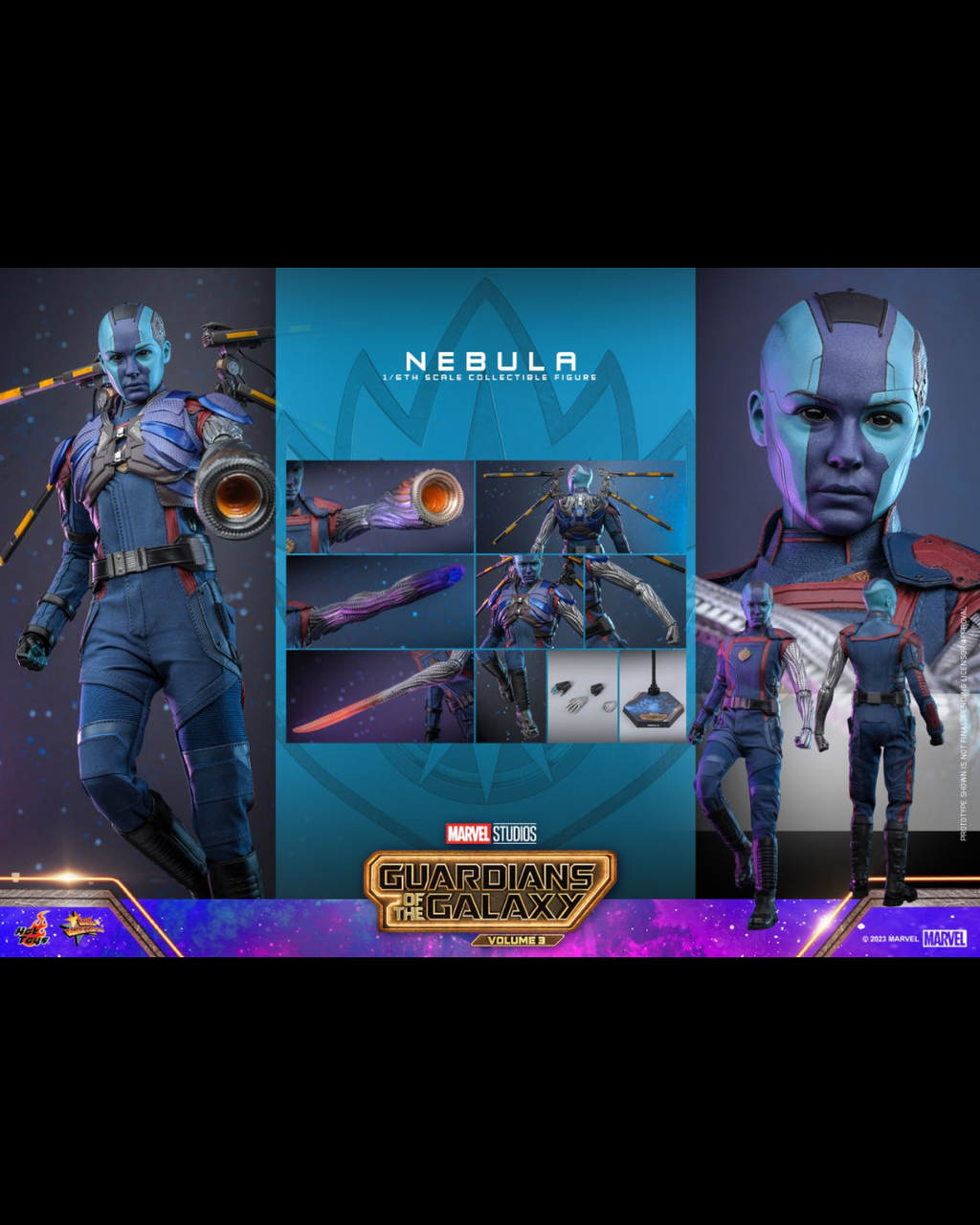 Hot Toys MMS714 1/6 Guardians of the Galaxy Vol.3 Nebula
