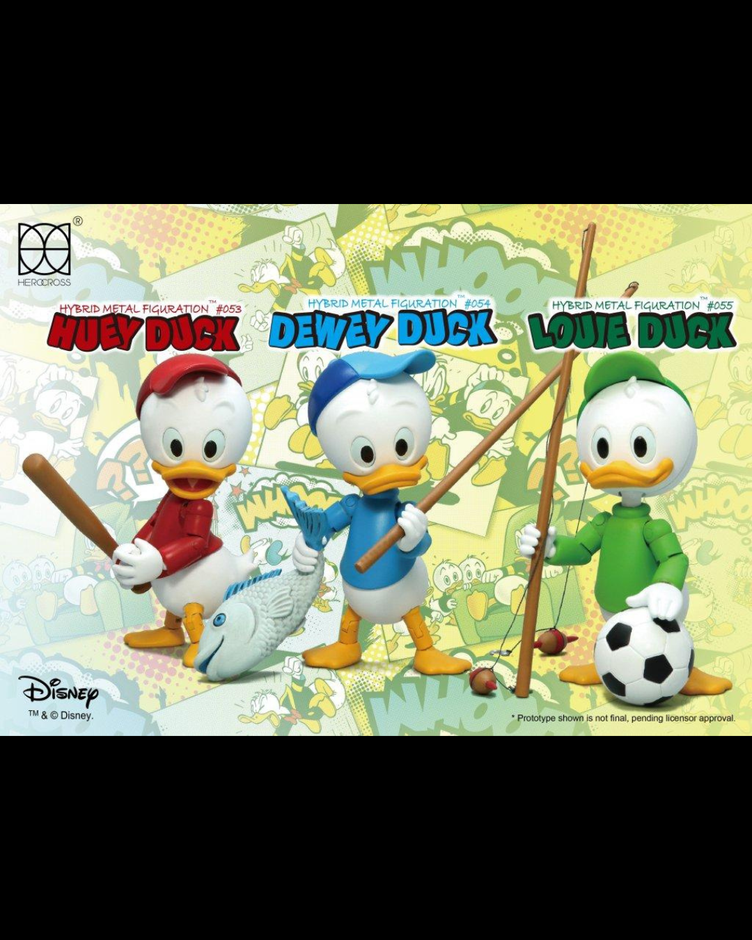 HEROCROSS HMF#308 Small Duck Pack (LOUIE DEWEY HUEY)