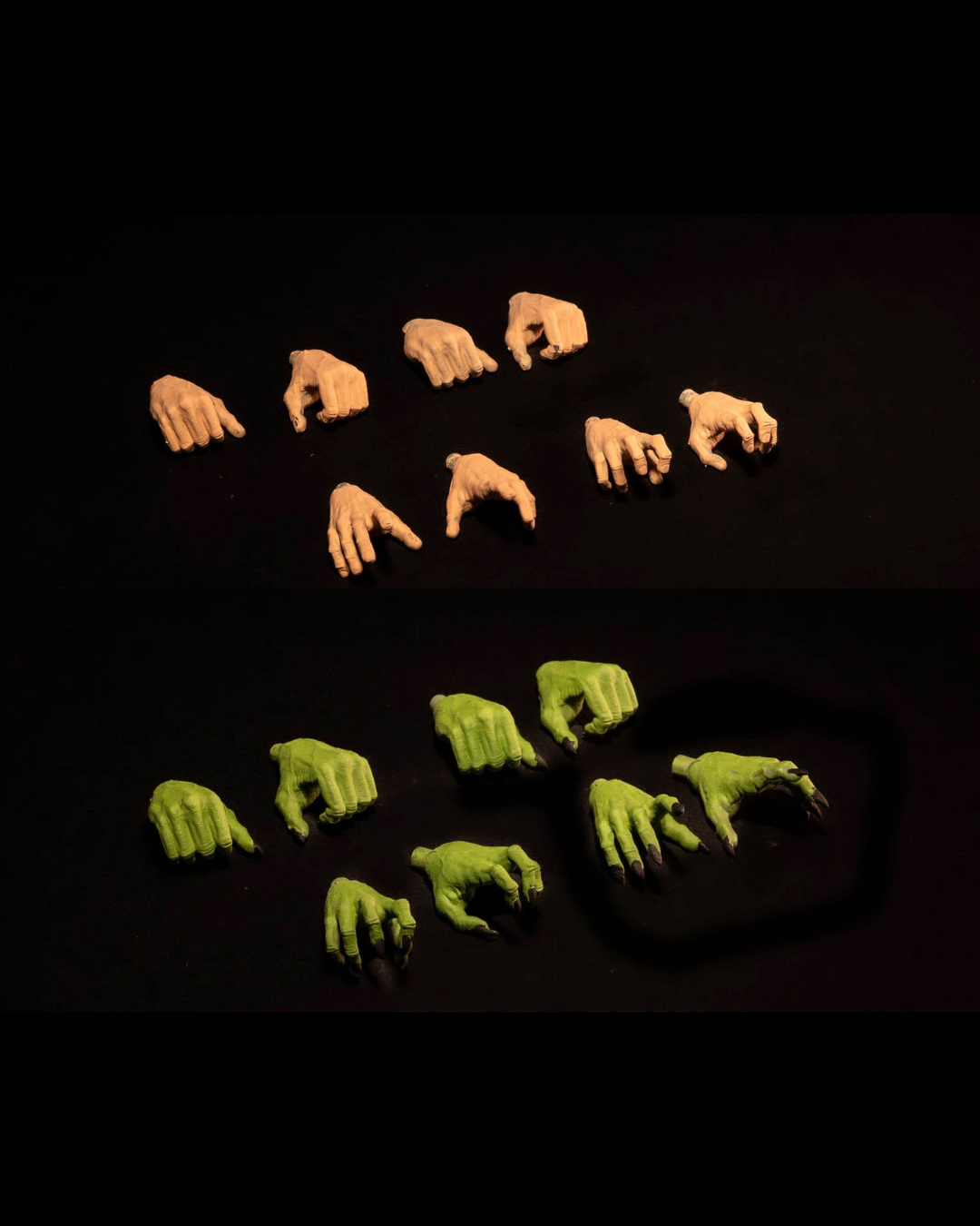 Mythic Legions - Poxxus - Deluxe Hand Pack (Human and Orc Hands)
