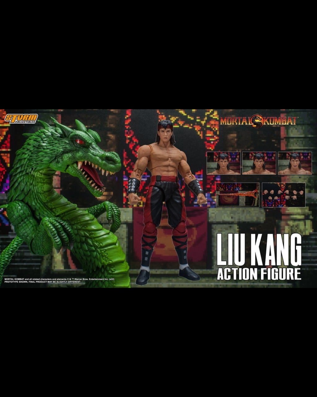 Storm Collectibles DCMK11 1/12 Mortal Kombat Liu Kang