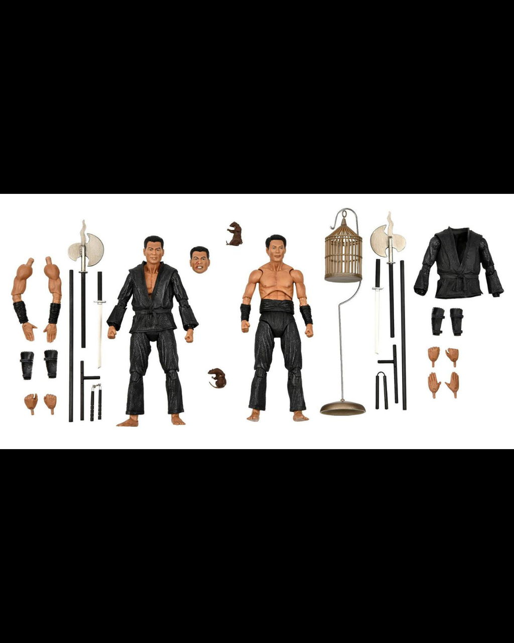 NECA TMNT 1990 Movie Shadow Warriors 2 Pack