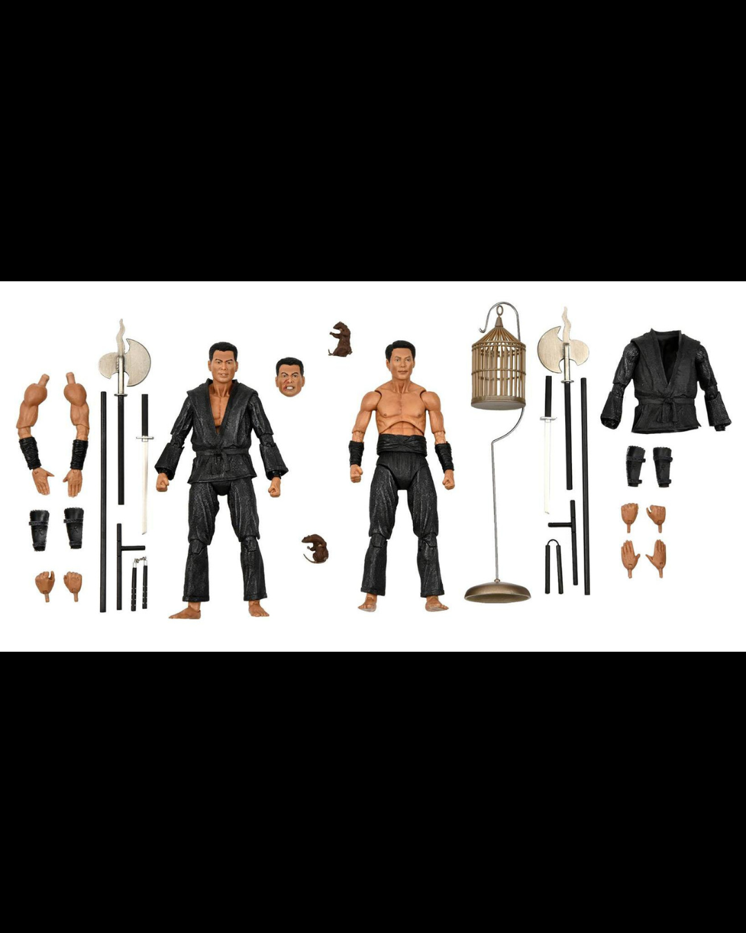 NECA TMNT 1990 Movie Shadow Warriors 2 Pack